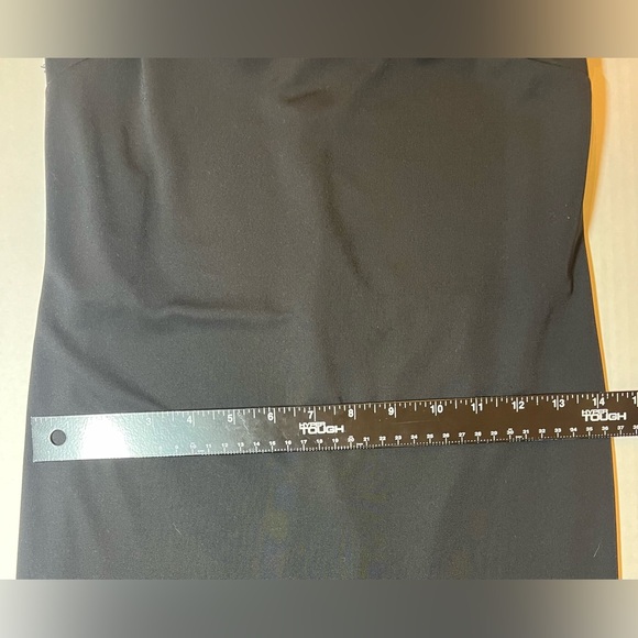 Vintage Y2K Black Cocktail Dress Slip Sequin Beaded Detail Mini Dress Size 3 - Picture 7 of 7